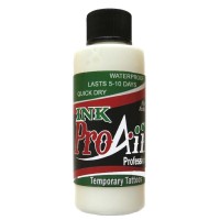 ProAiir Temp Tattoo Ink White 2OZ (INK WHITE 2OZ)